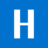 H logo