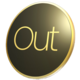OUT logo