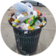 TRASH logo